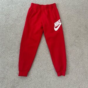 Nike boys sweatpants size Large
